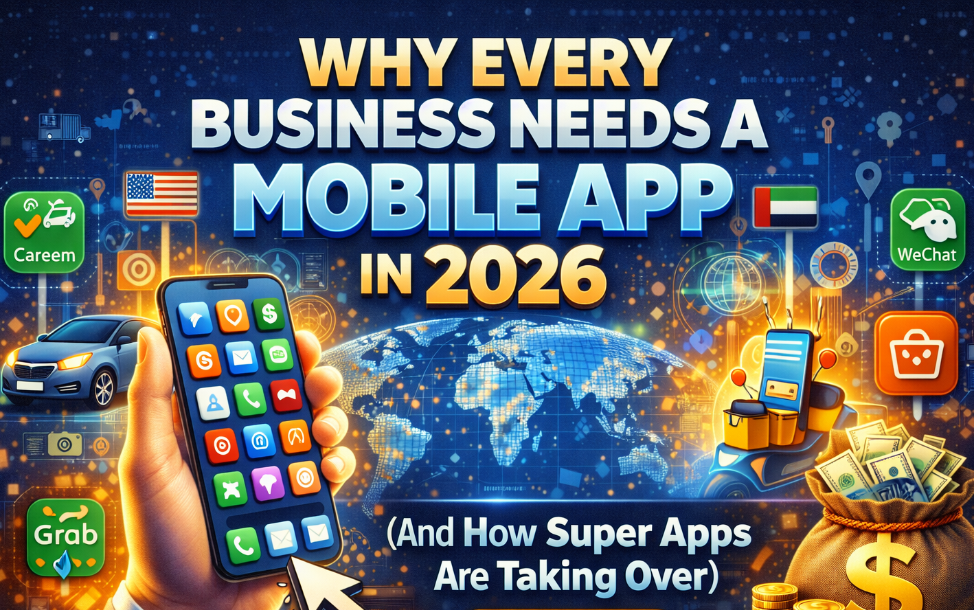 Why Every Business Needs a Mobile App in 2026 (And How Super Apps Are Taking Over)